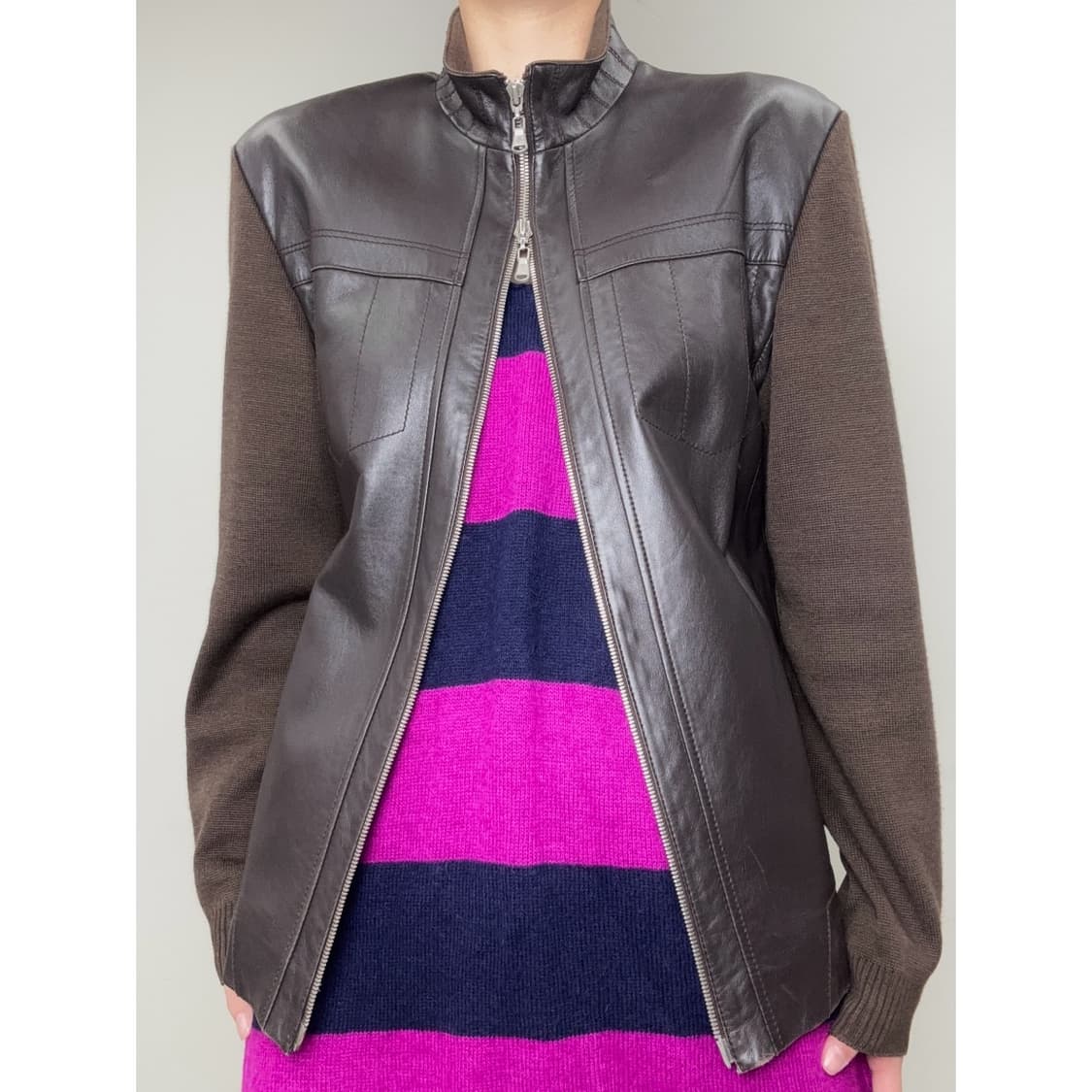 이태리 빈티지 리얼레더 가죽 자켓 상품이미지5