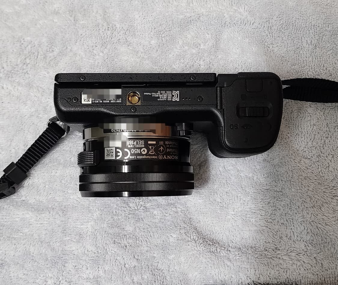 소니 NEX-6 미러리스 카메라 16-50mm 렌즈팝니다. 상품이미지4