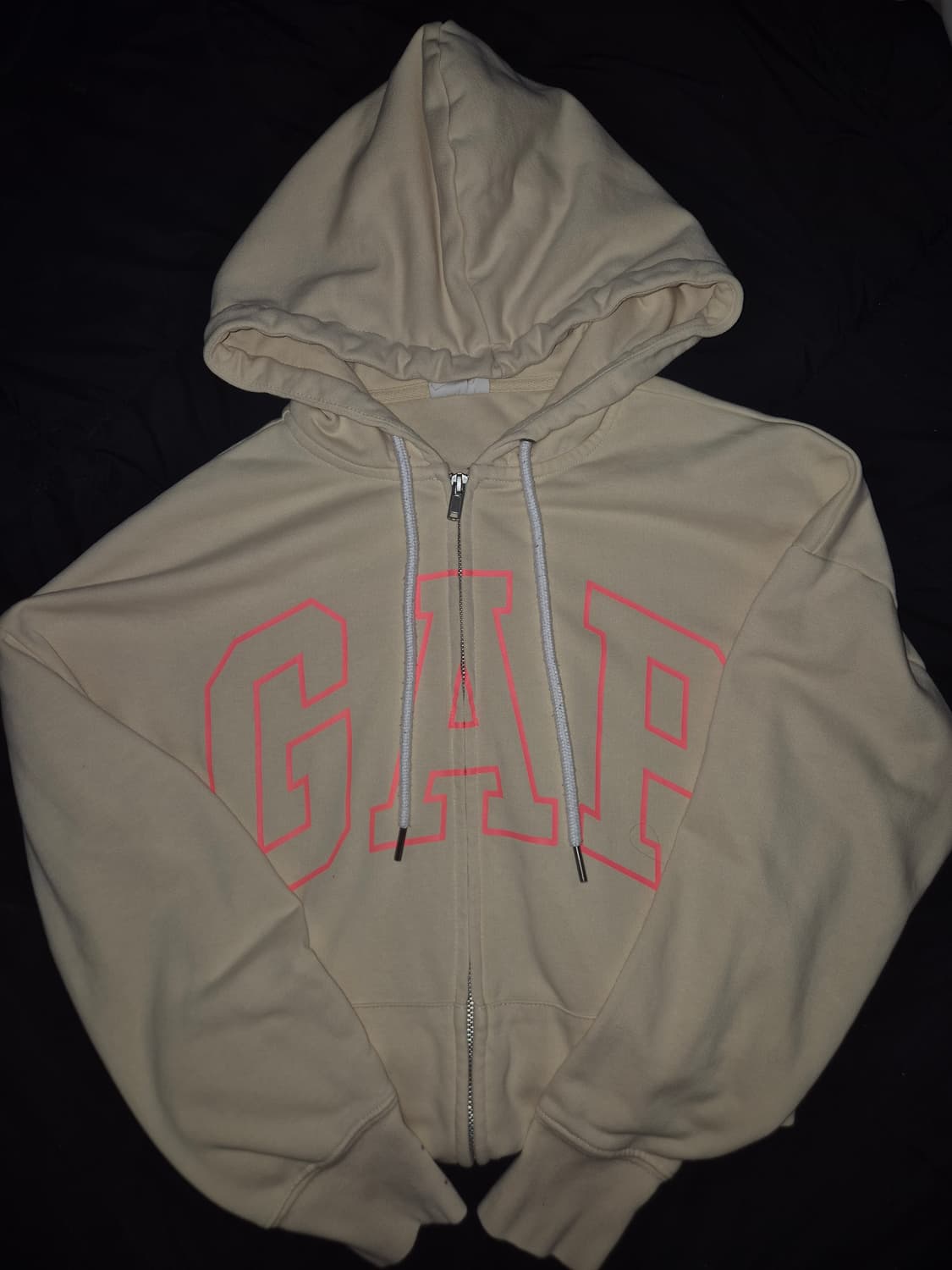 OLD GAP 올드갭 버터 핑크 후드집업 M Size 상품이미지1