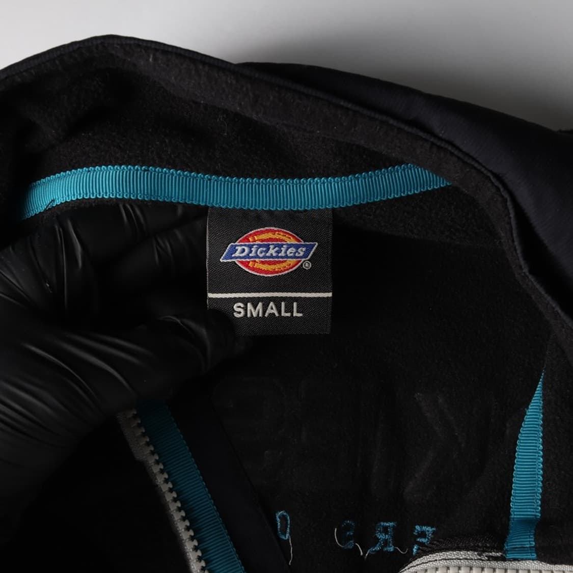 디키즈 1922 투톤 배색 후리스 집업 자켓 S 상품이미지5