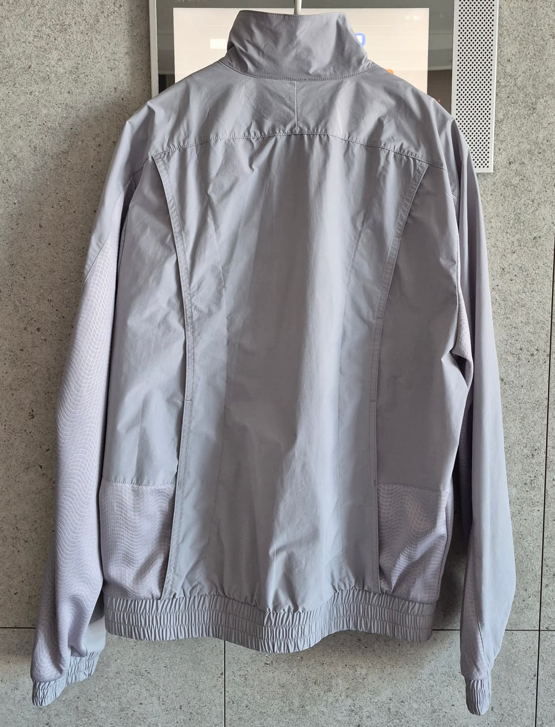 산산기어 트랙자켓 그레이 25ss 상품이미지2