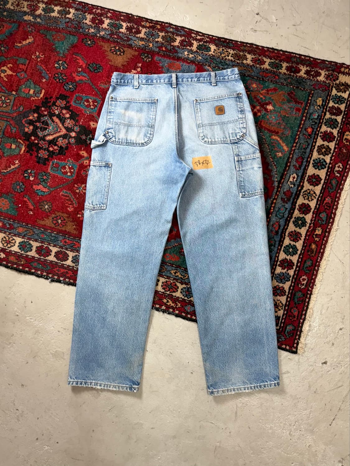 00's OG 칼하트 B07 더블니 팬츠 칼하트 데님 더블니 상품이미지4