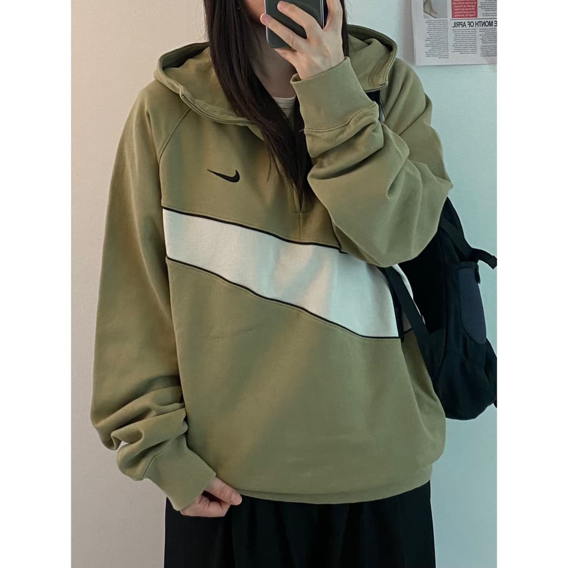 나이키 반집업 후드티 상품이미지1