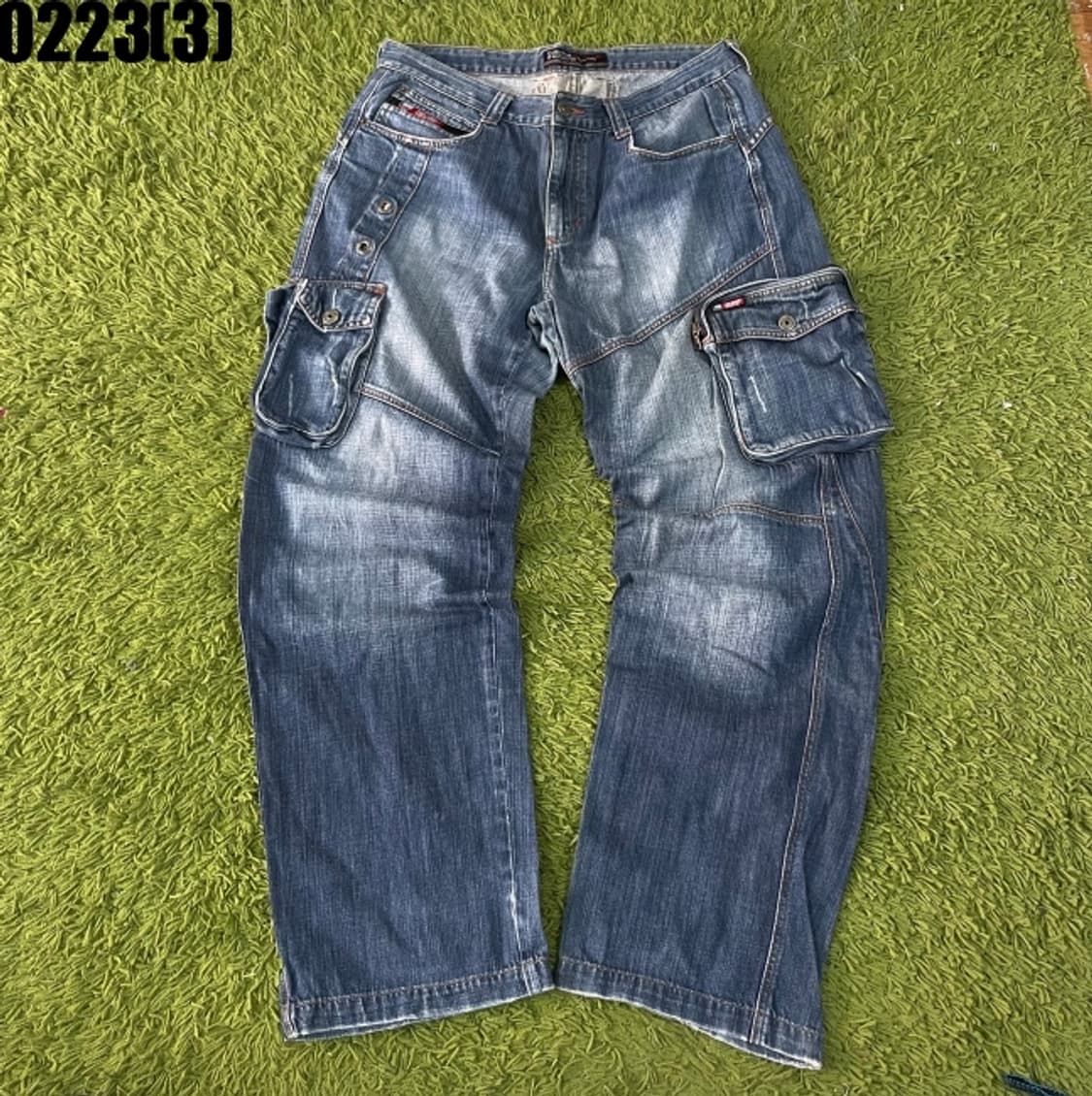 FUBU 카고 데님 팬츠 청바지 상품이미지1