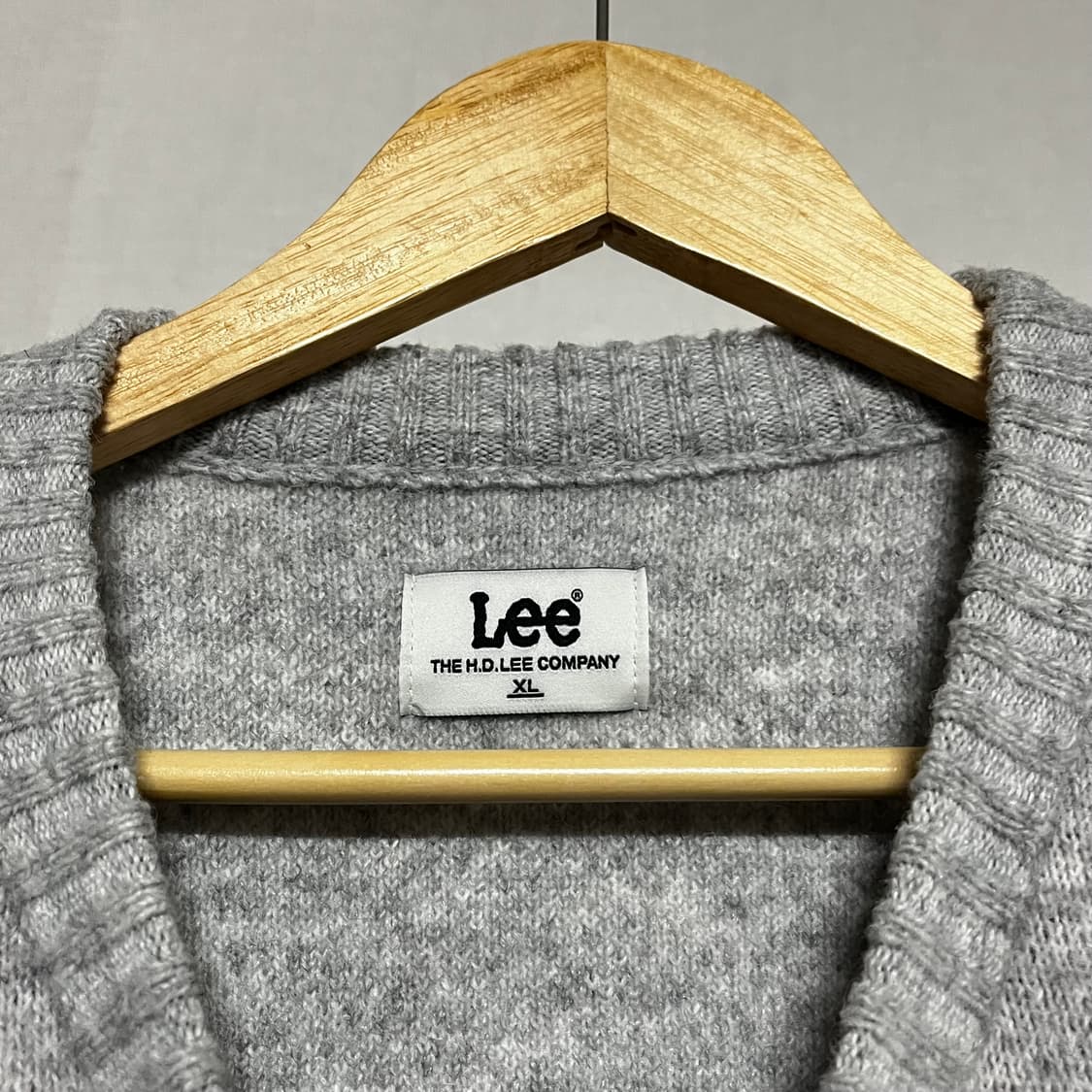 Lee 리 로고 니트 스웨터 XL 상품이미지3