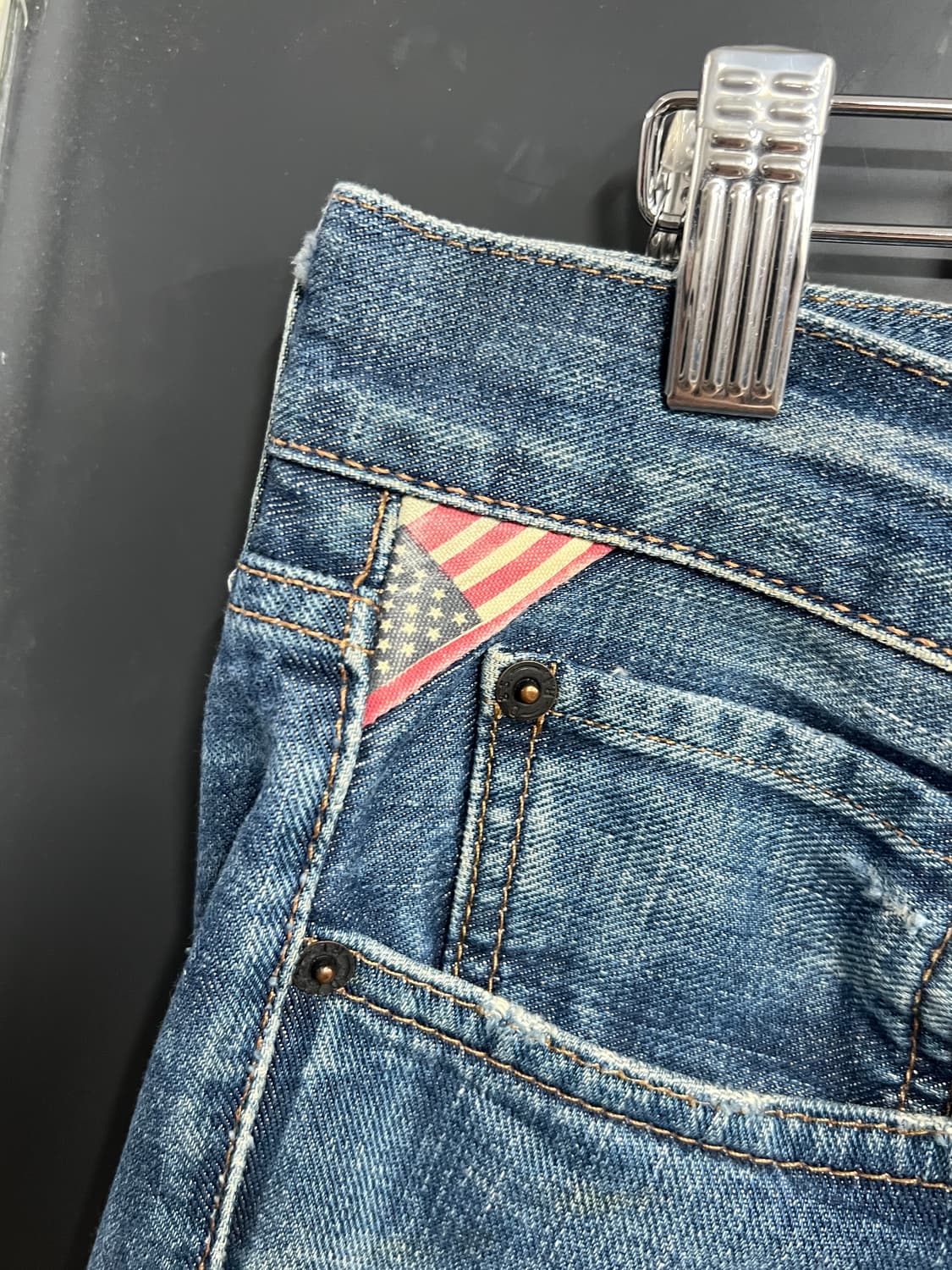 데님앤서플라이 폴로 랄프로렌 슬림핏 데님 팬츠 상품이미지6