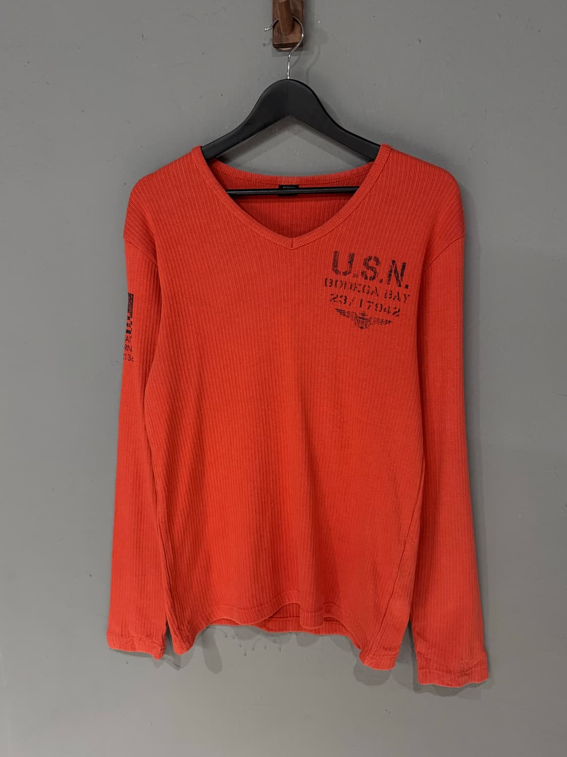 아비렉스 USN 레터링 롱슬리브  상품이미지3