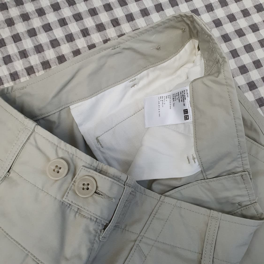 유니클로 파라슈트 와이드 팬츠 남자30 상품이미지2