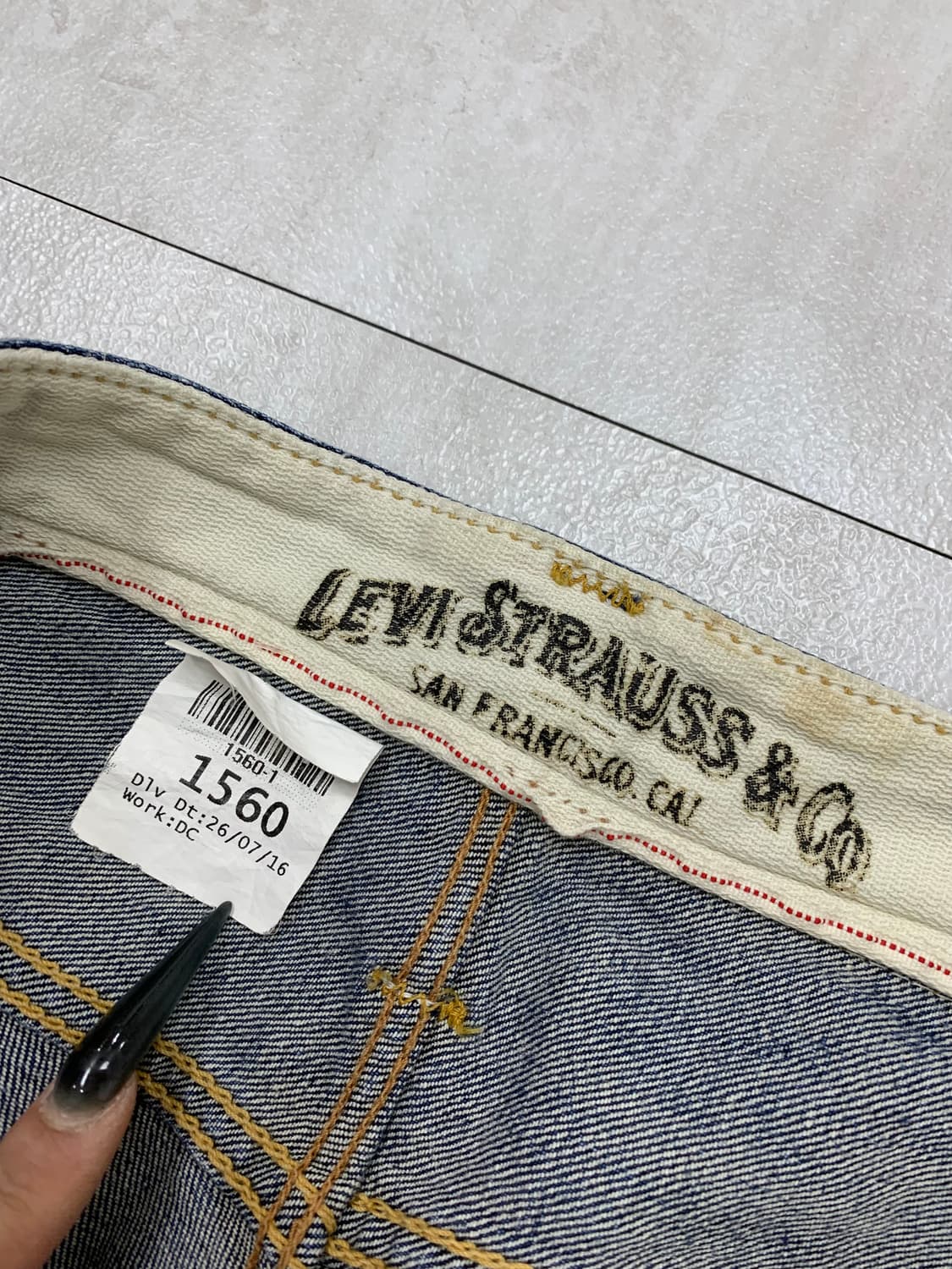 리바이스 진청 데님팬츠 #426 상품이미지4