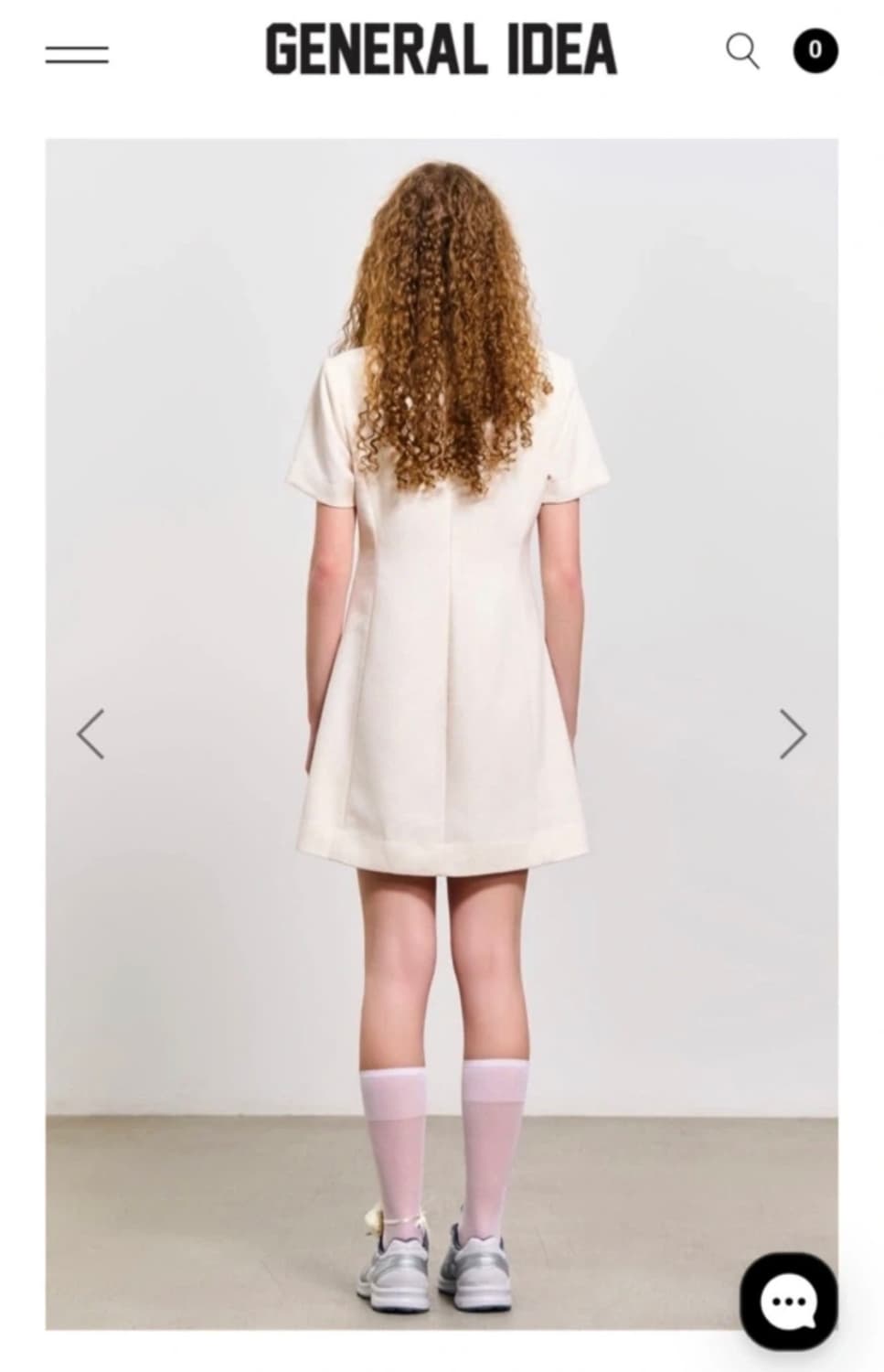 제너럴아이디어 트위드 원피스 상품이미지2