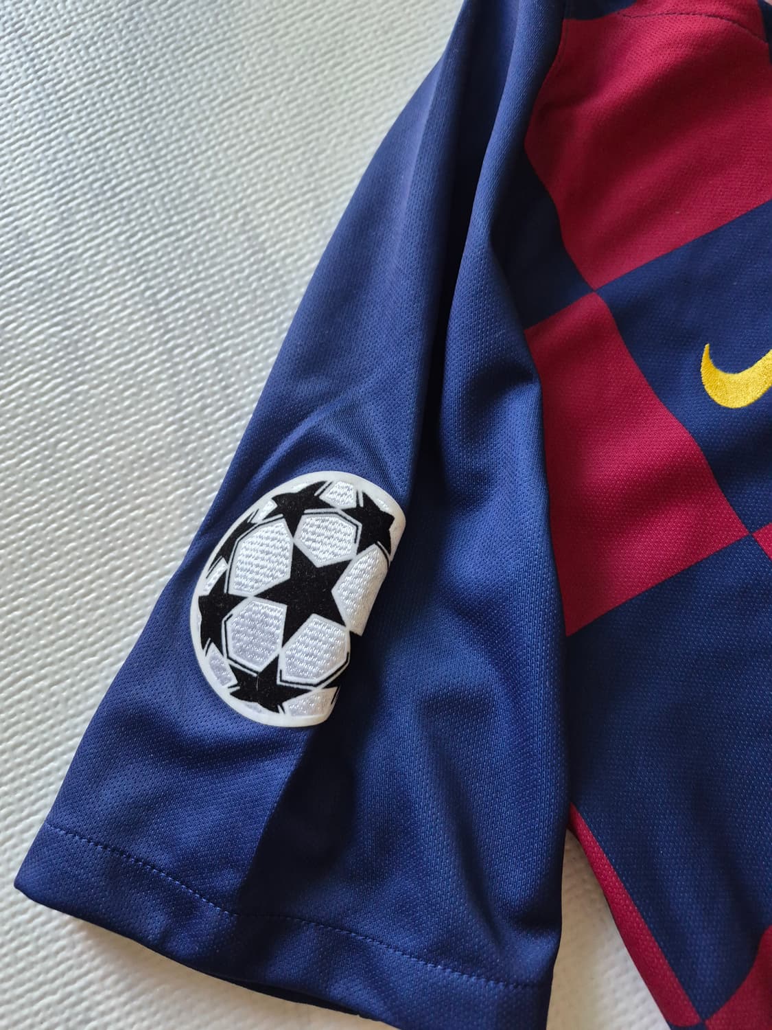 나이키19-20 바로셀로나 메시 홈유니폼 풀패치 M 상품이미지4