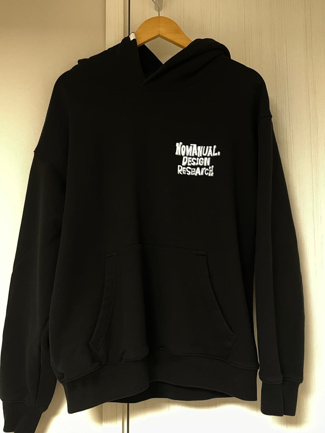 노매뉴얼 후드티(L) 상품이미지5