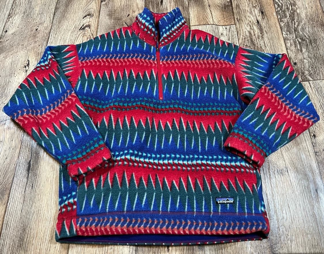 90s 파타고니아 신칠라 하프 집업 플리스 풀오버 상품이미지1