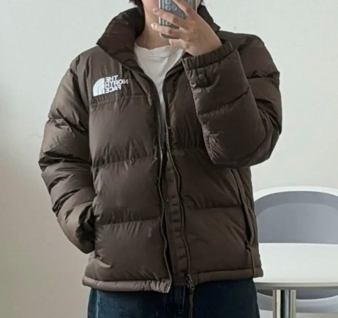 노스페이스 1996 레트로 눕시 베이지 브라운 상품이미지3