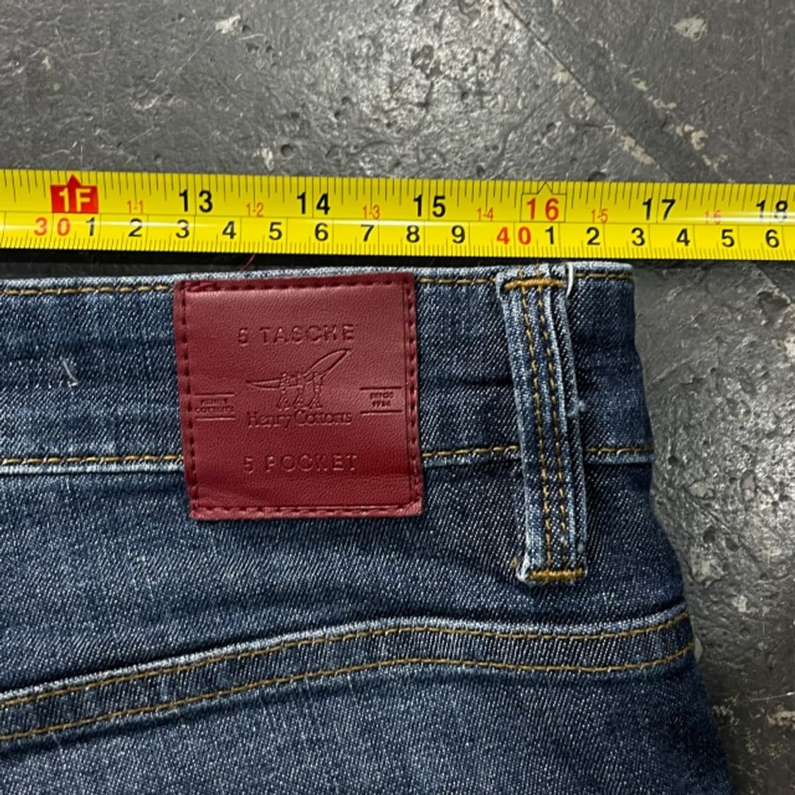 34 헨리코튼 청바지 상품이미지9