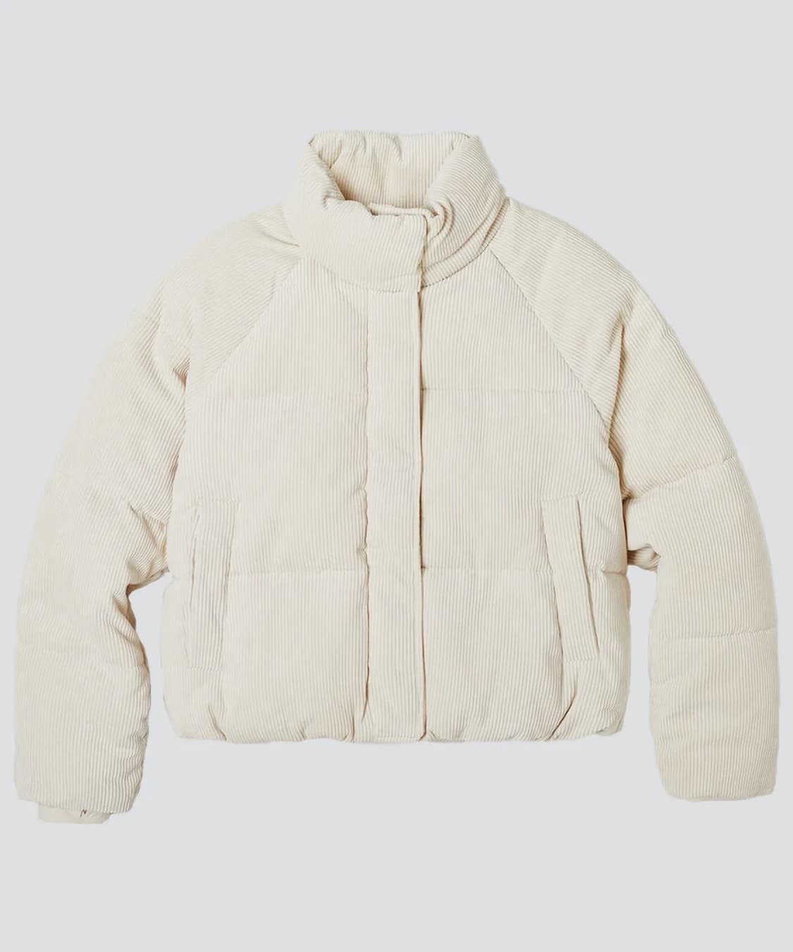 스파오 파스텔 푸퍼 코듀로이 패딩  상품이미지1