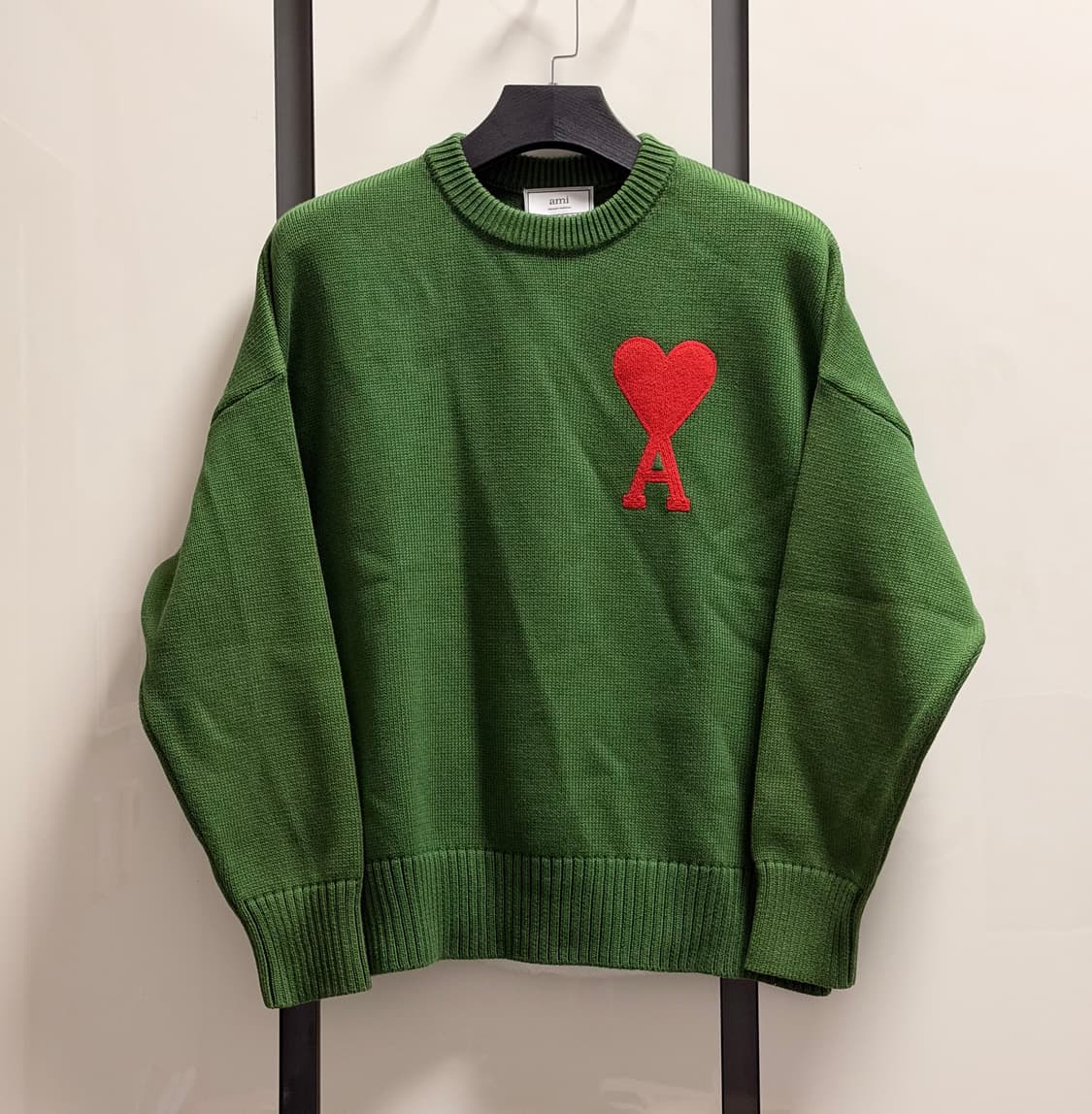 (L)105 아미 빅하트로고 니트 상품이미지1