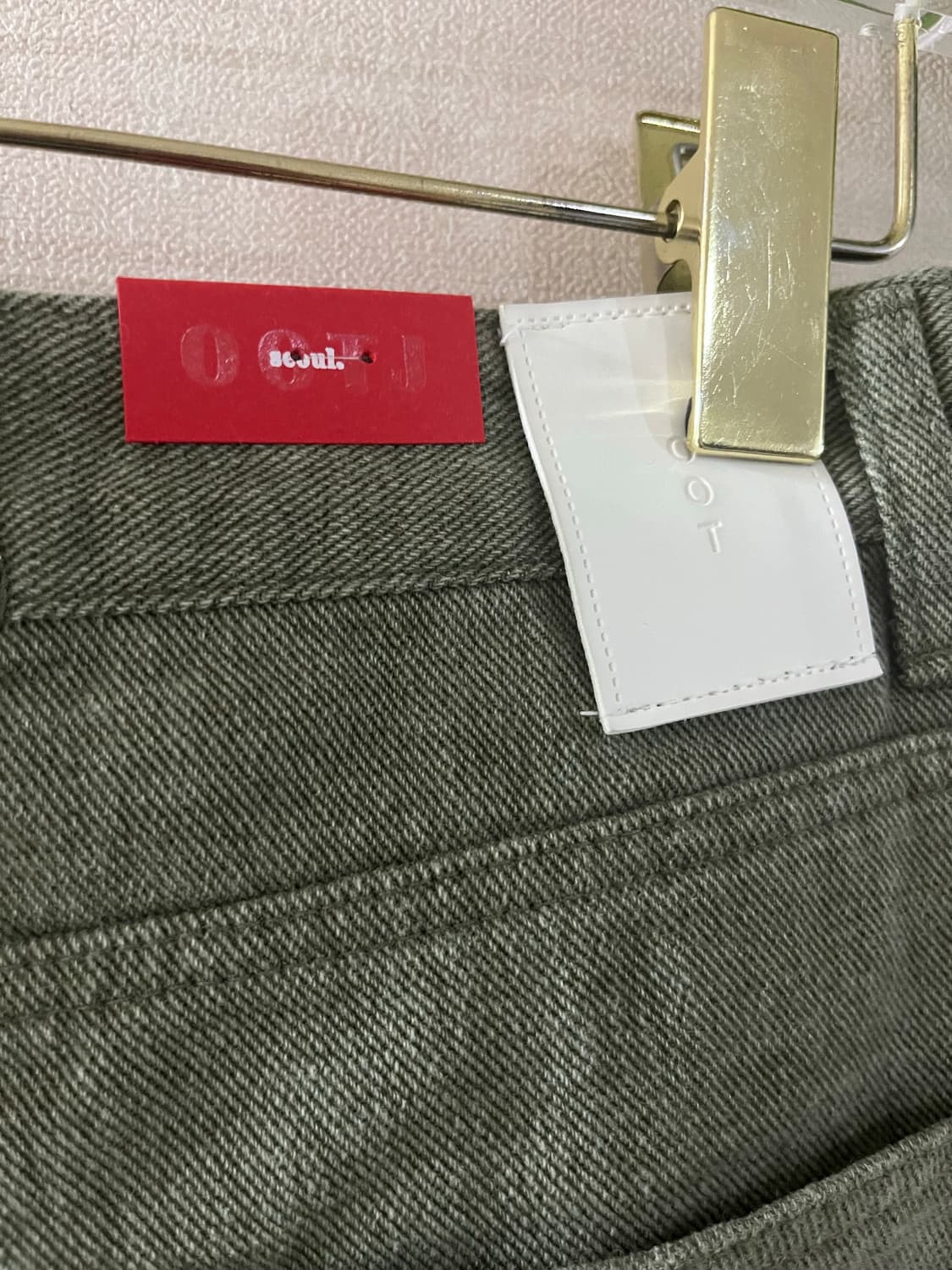 OOTJ카키기모팬츠(M) 상품이미지5