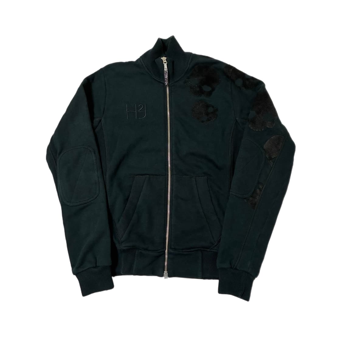 HYDROGEN H2J Skull Flower Zip Up 상품이미지2