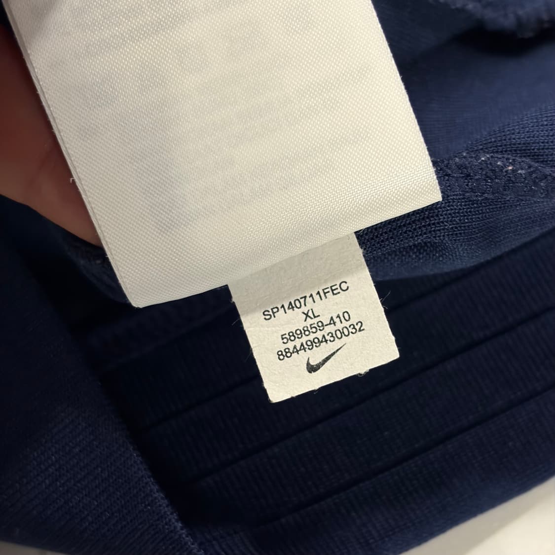 [XL] 나이키 14-15 프랑스 FFF 트랙 자켓 네이비 B923 상품이미지8