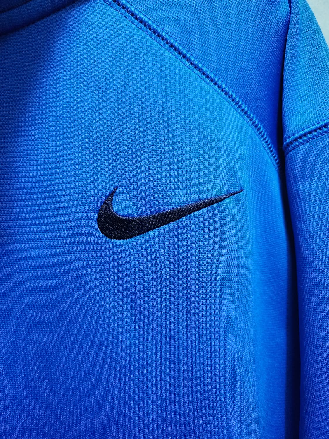 나이키 써마핏 기모 자수로고 하프집업 긴팔티 XXL 상품이미지3