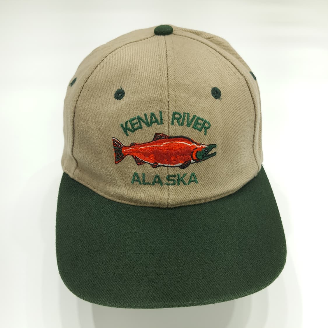 빈티지 Kenai River Salmon 투톤 볼캡 P1217 상품이미지3