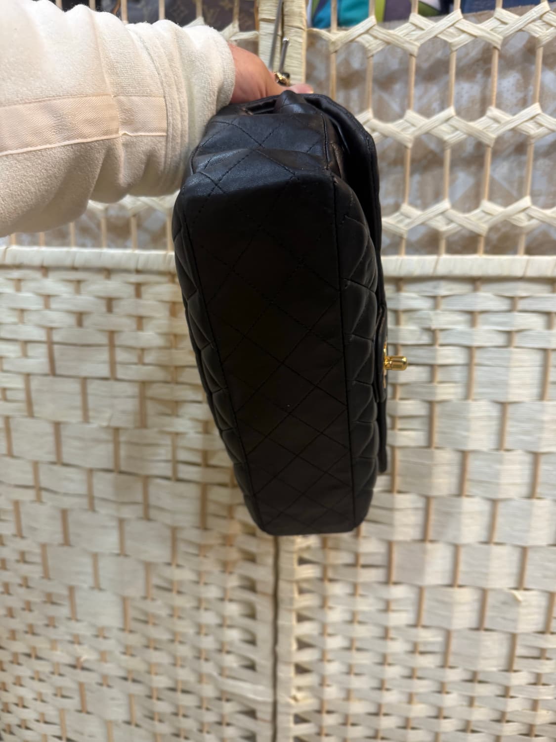 정품 샤넬 13번대 램스킨 클래식백 팝니다 상품이미지6