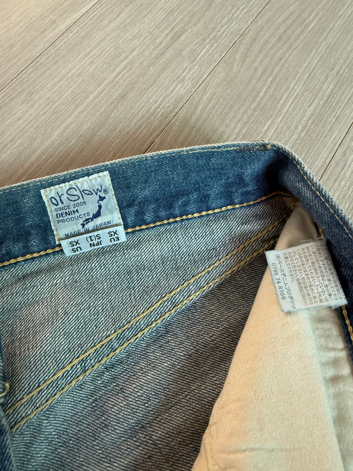 orslow 오어슬로우 105 2years 1사이즈 상품이미지2