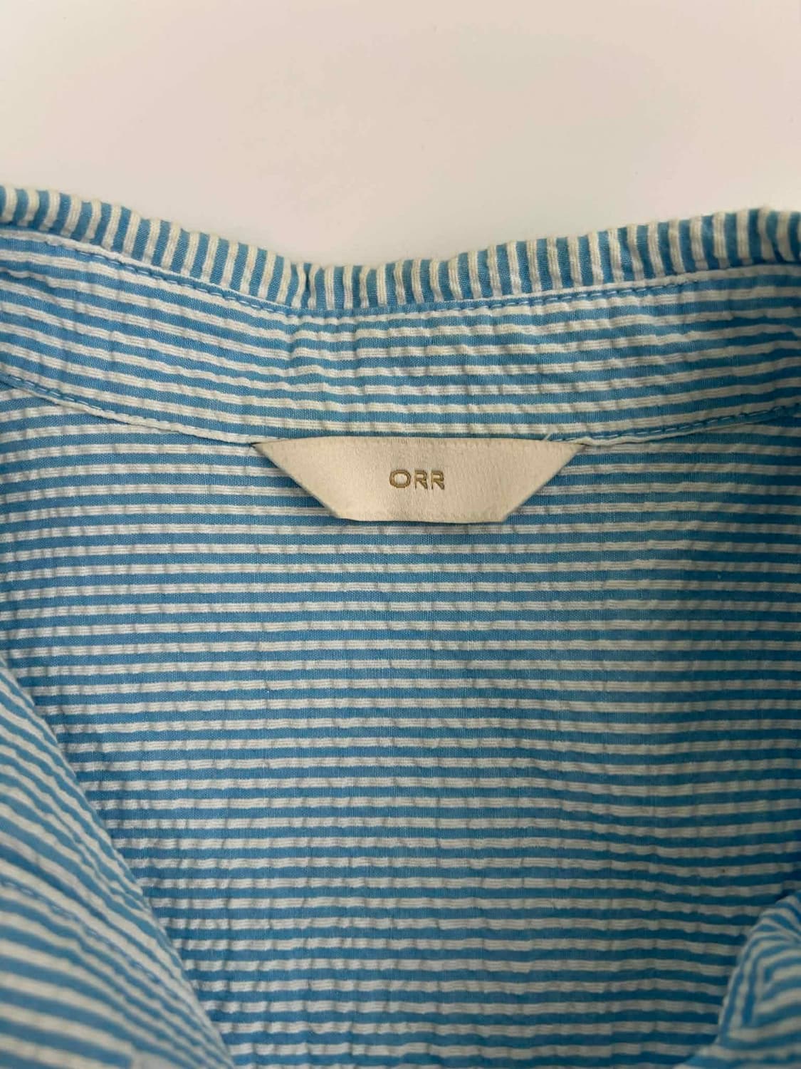 [S]ORR 오르 시어서커 스트라이트 셔츠 상품이미지4