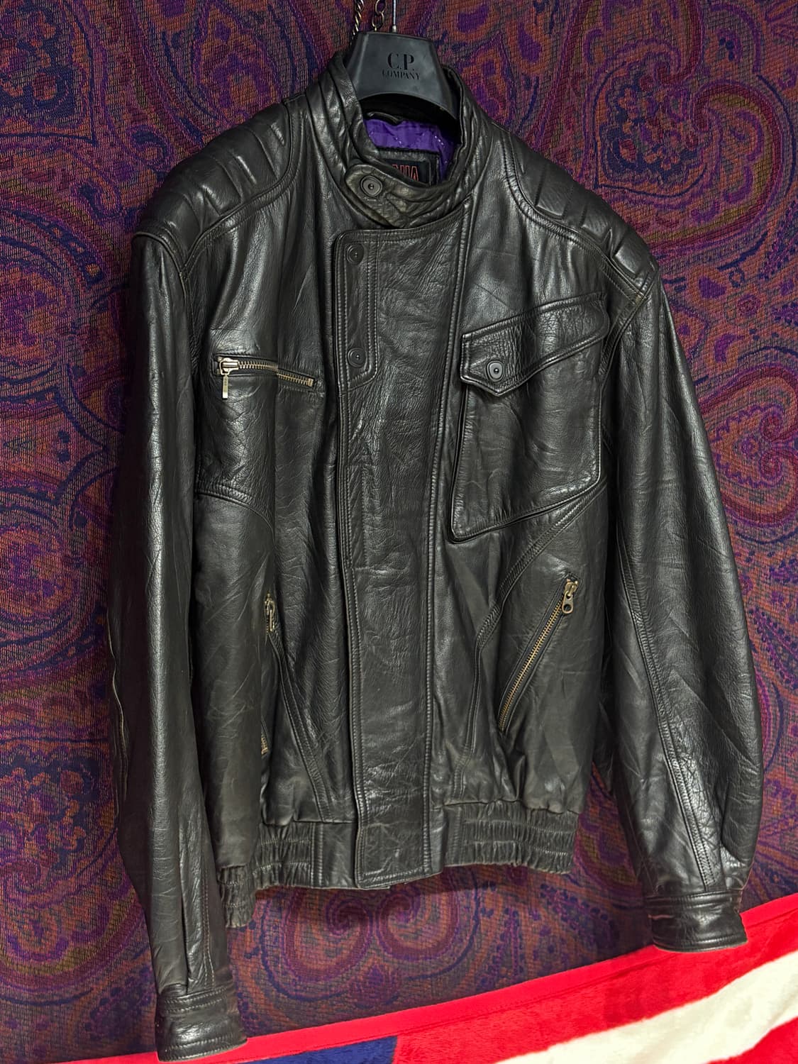 야마하 바이크 가죽자켓  상품이미지3