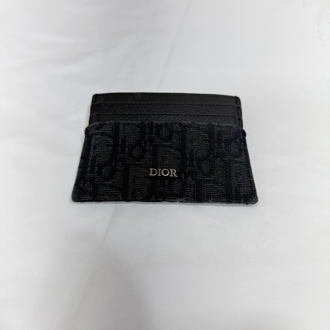 디올 오블리크 카드지갑 블랙 풀박스 상품이미지2