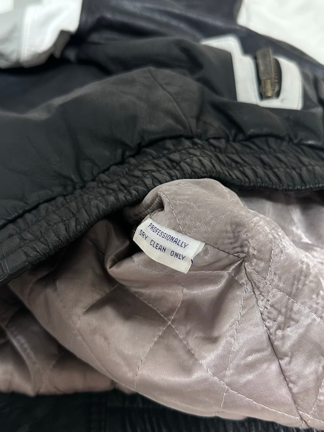 90s 스타터 시카고 화이트 삭스 메이저리그 가죽자켓 점퍼 라지 상품이미지7