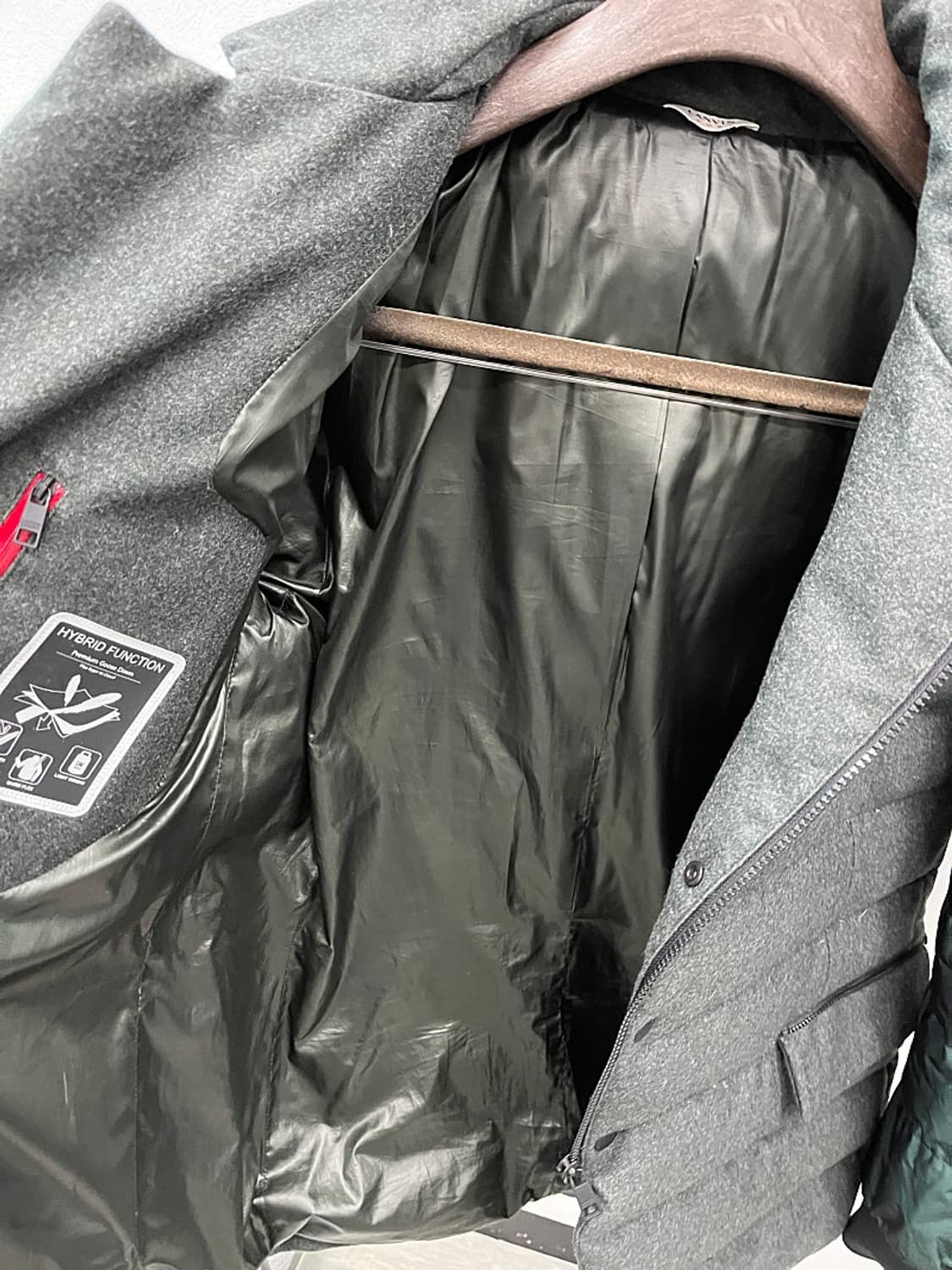 100) 랑방 구스 패딩자켓  상품이미지7