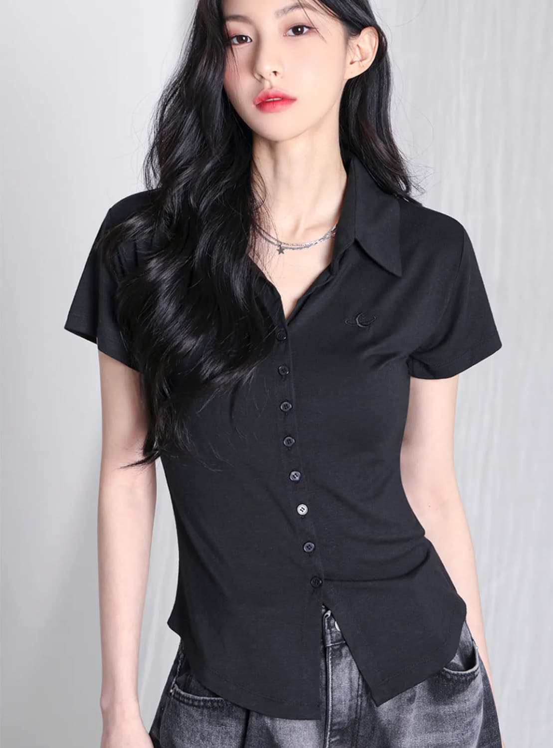 어반드레스 반팔 셔츠 Sopy Collar Short-Sleeve 상품이미지1
