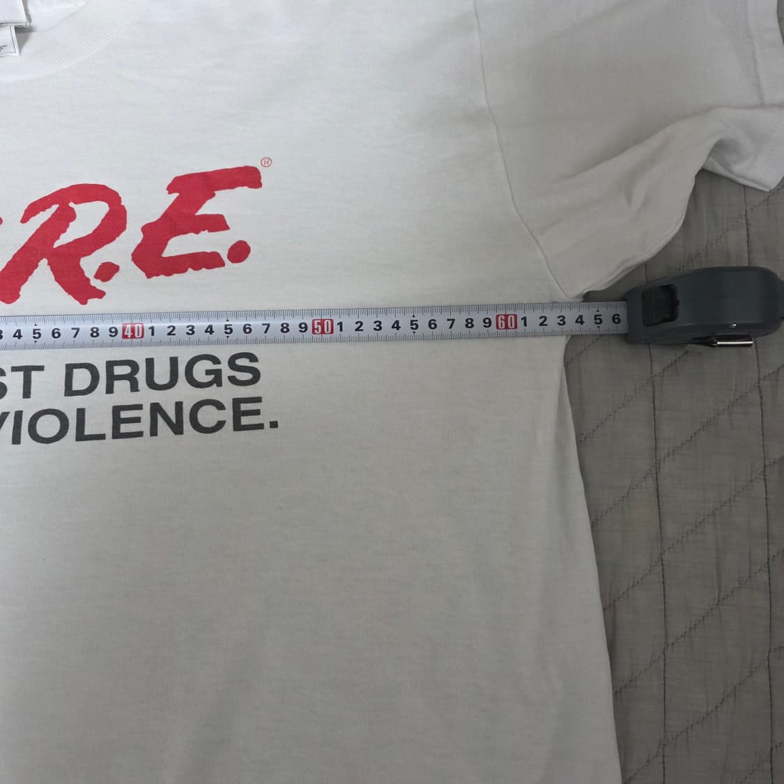 [XL] 90s 빈티지 DARE 티셔츠 화이트 ver. 후룻 화이트 상품이미지8