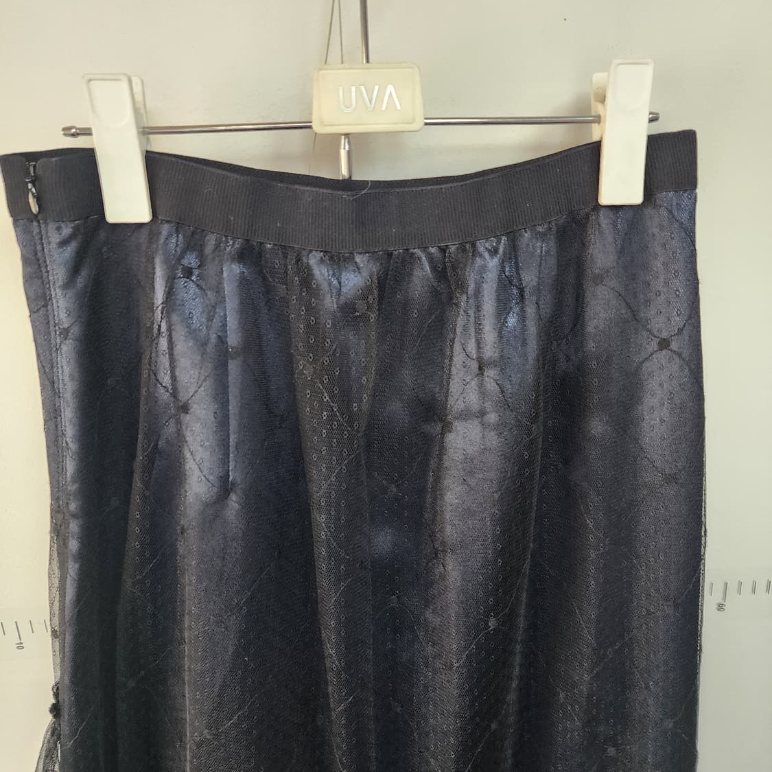 SJSJ 블랙 캉캉 롱 스커트 상품이미지2