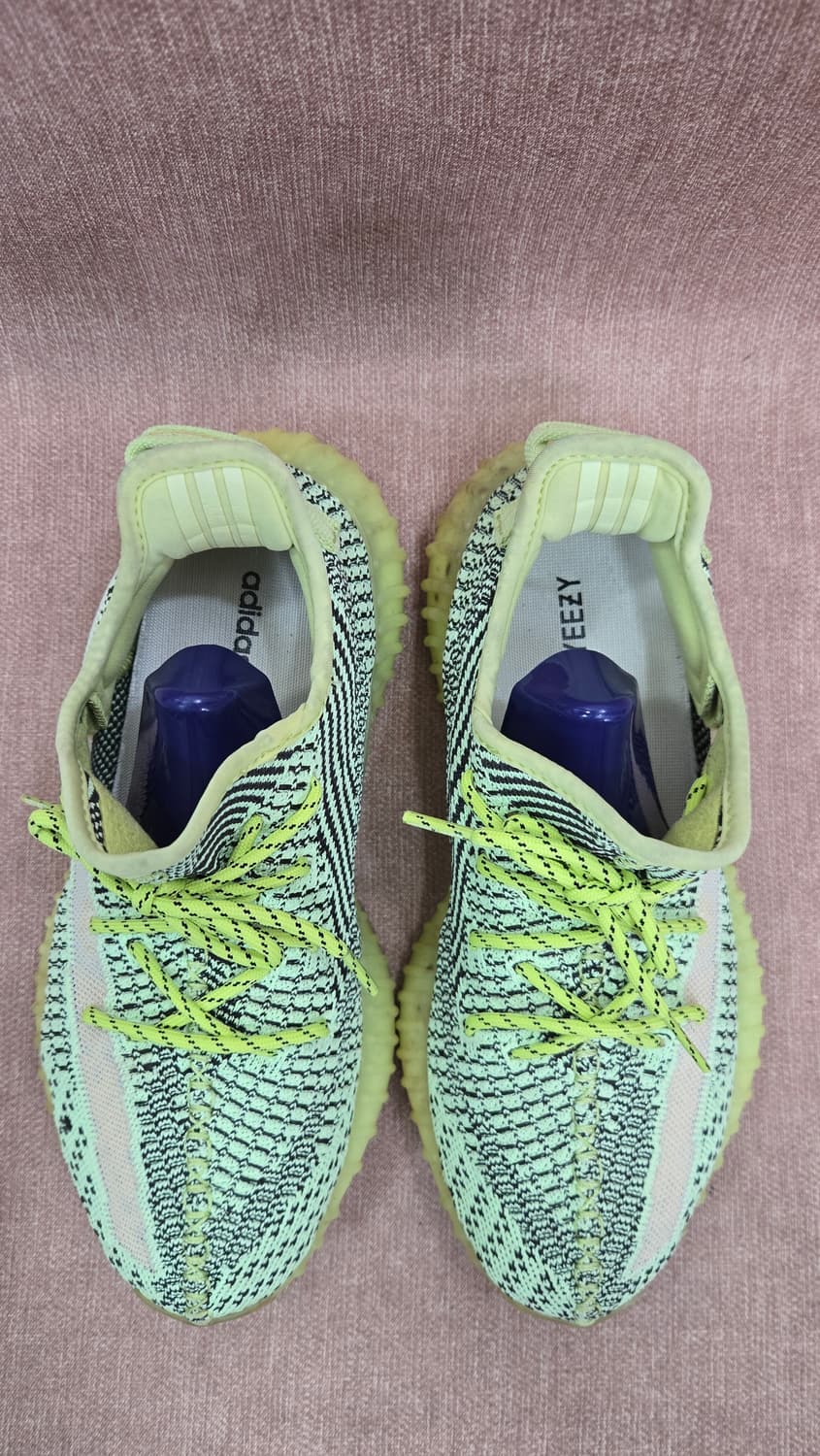 아디다스 250mm-  이지부스트 350 V2 형광색 운동화 상품이미지2