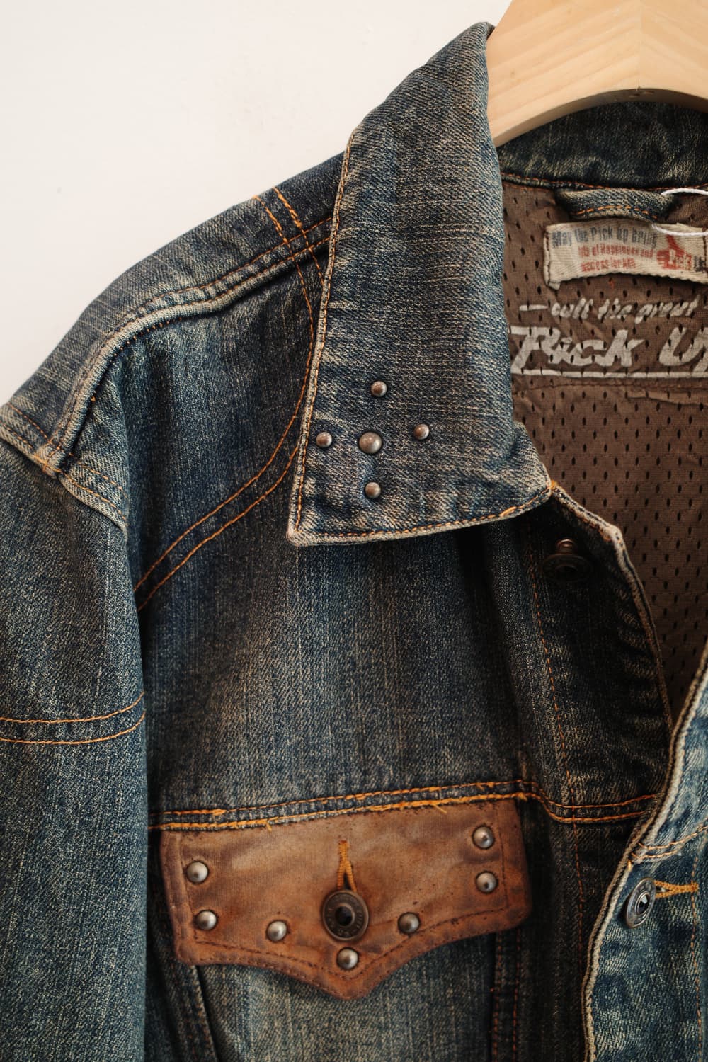 Japan brand 일본 브랜드 웨스턴 데님자켓 상품이미지4