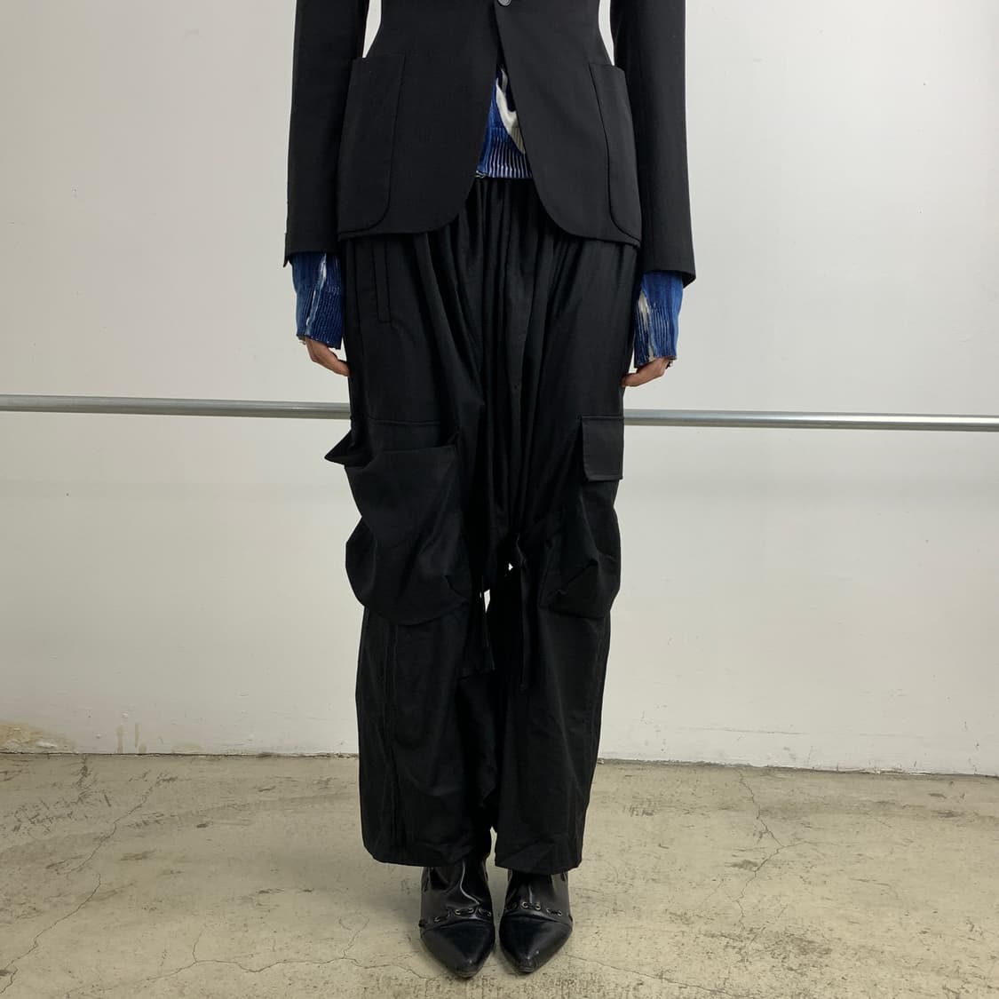 노 아이디 블랙 2-Way 스커트 팬츠 상품이미지5