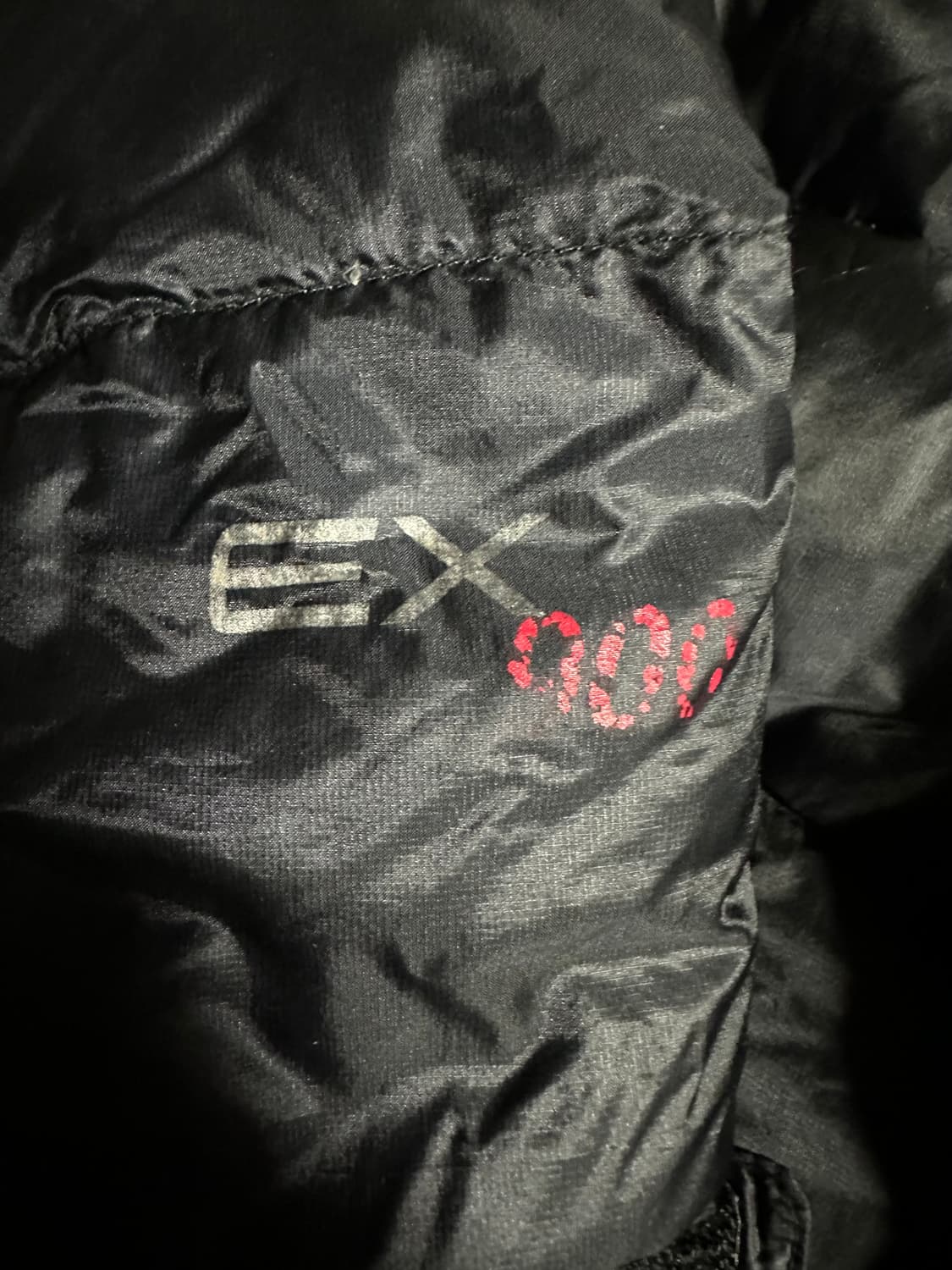 몽벨 ex900 퍼텍스 퀀텀 패딩 블랙 xl 상품이미지5