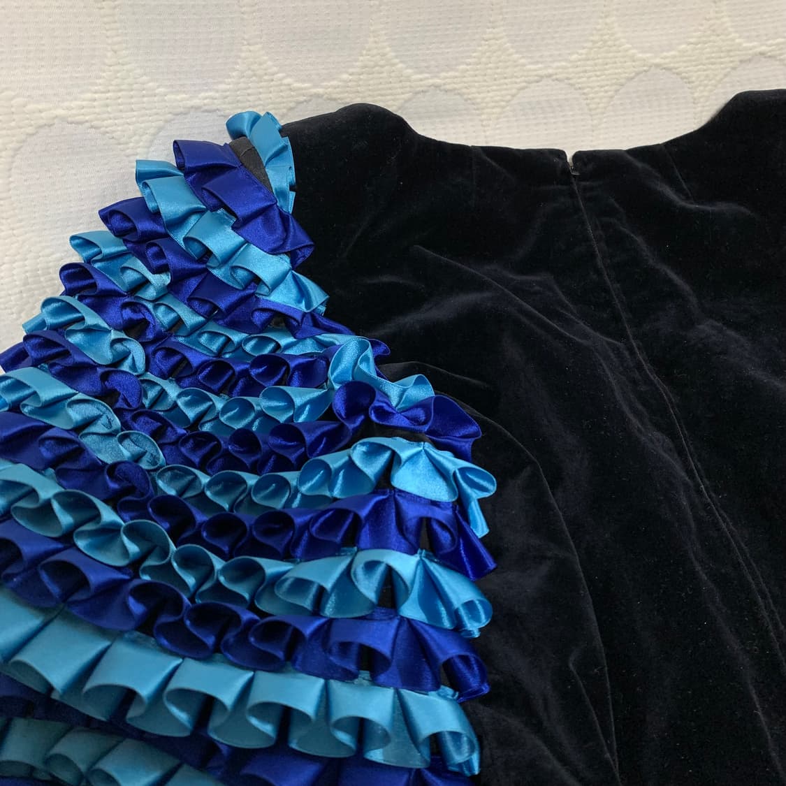 Louis Feraud 실크 벨벳 상의 상품이미지5