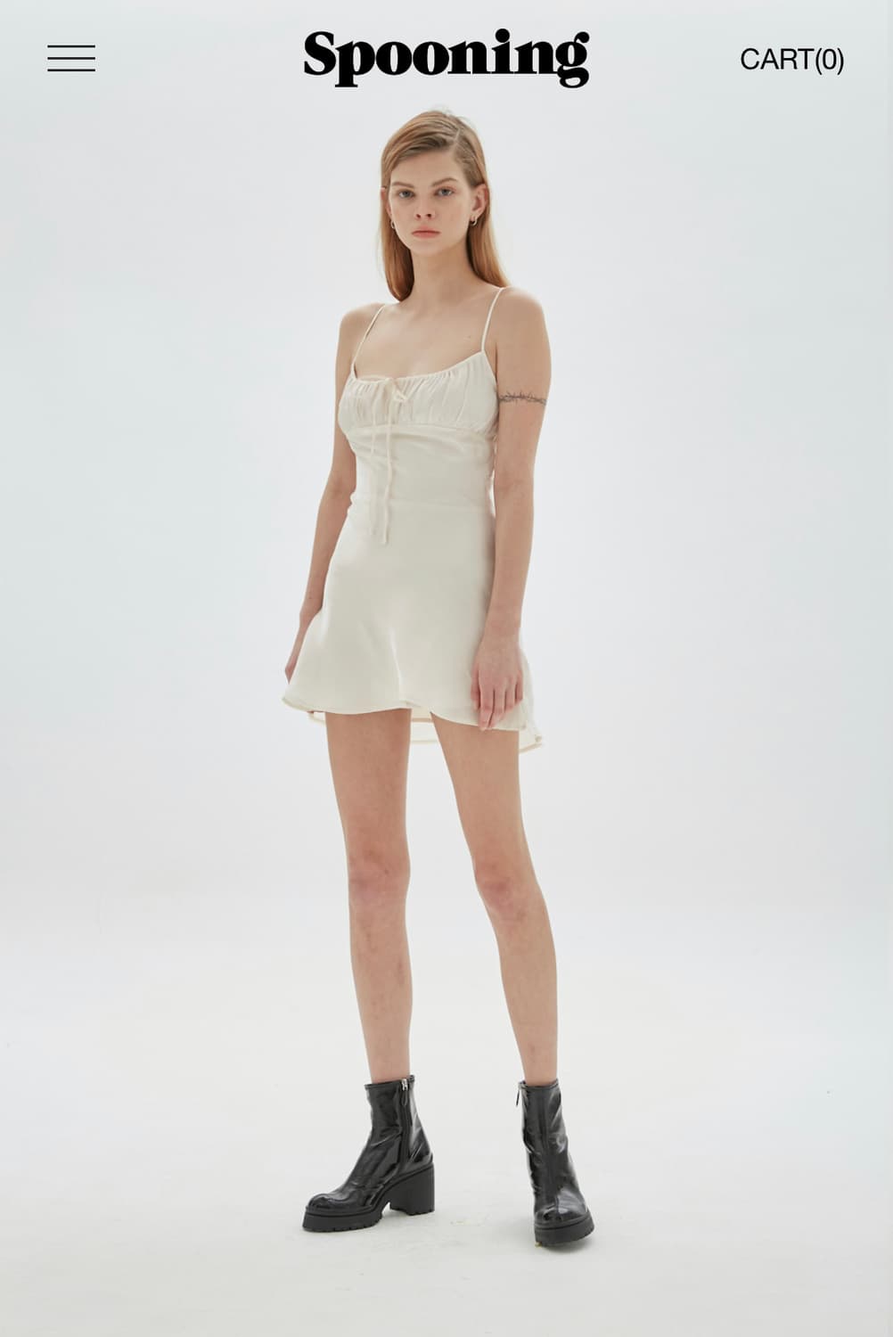 Spooning 스푸닝 미니 원피스 (현 글로니) 상품이미지1