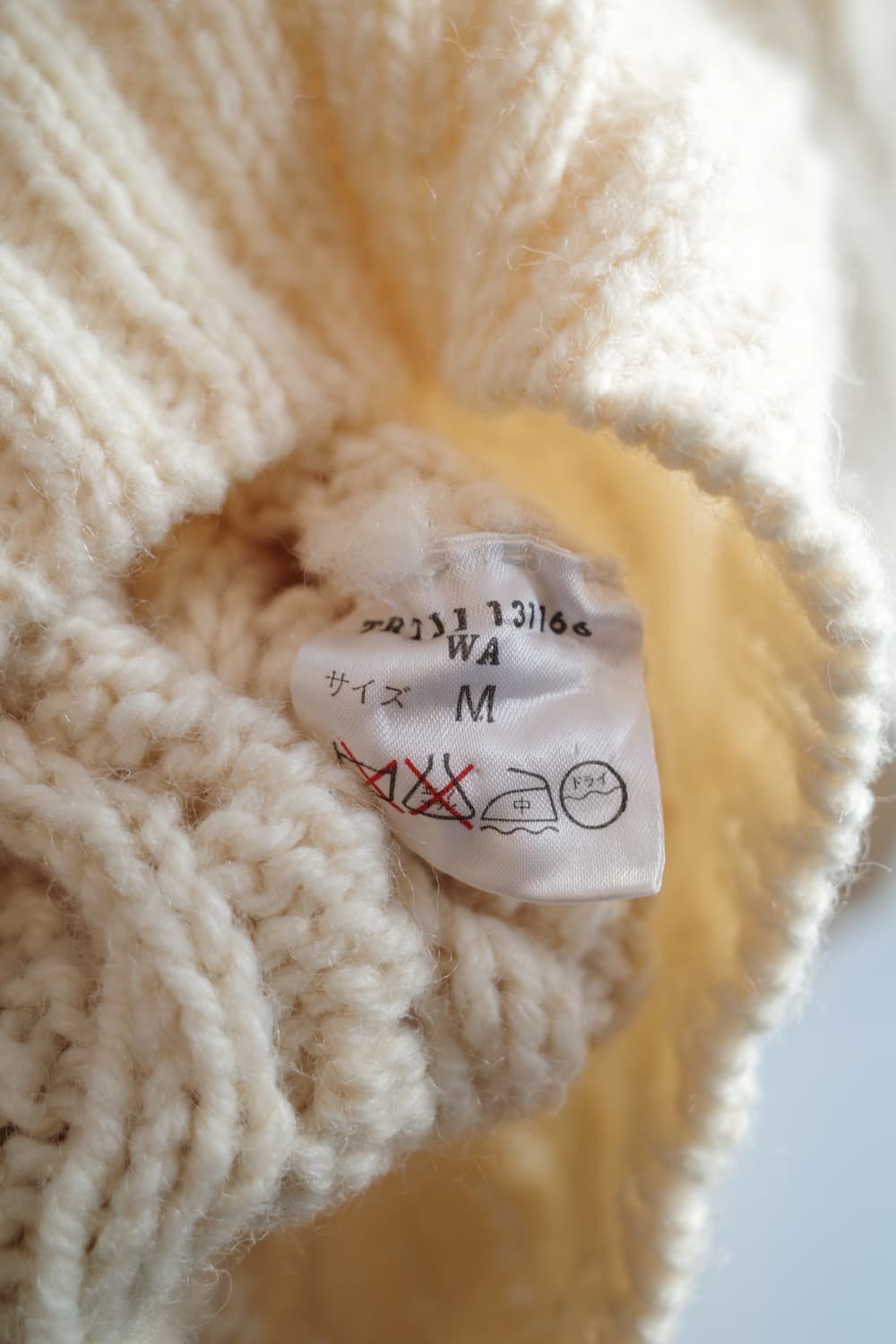 NEW YORKER 케이블 핸드메이드 니트     상품이미지5