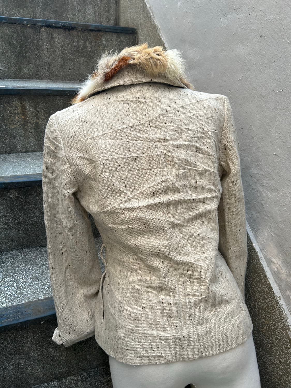 2000s JPN 울프죠 퍼 자켓  상품이미지2