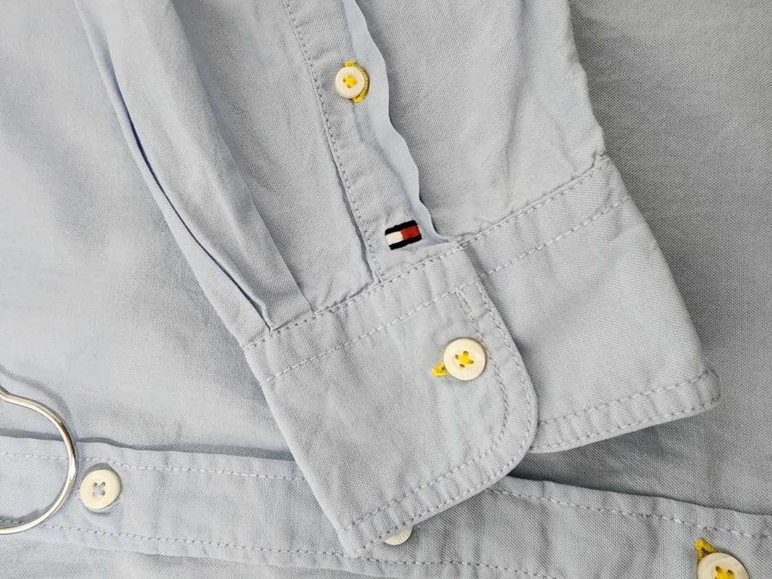 타미힐피거Tommy 블루 코튼 셔츠 2XL - S116 상품이미지6