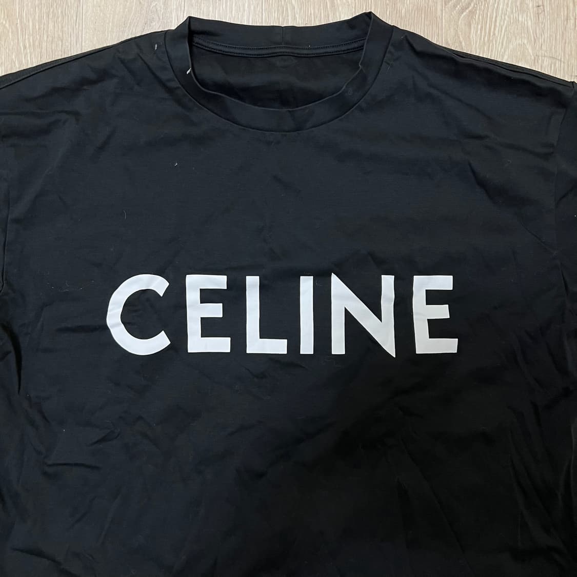 셀린느 빅로고 클래식 코튼 반팔티 M/95  상품이미지2