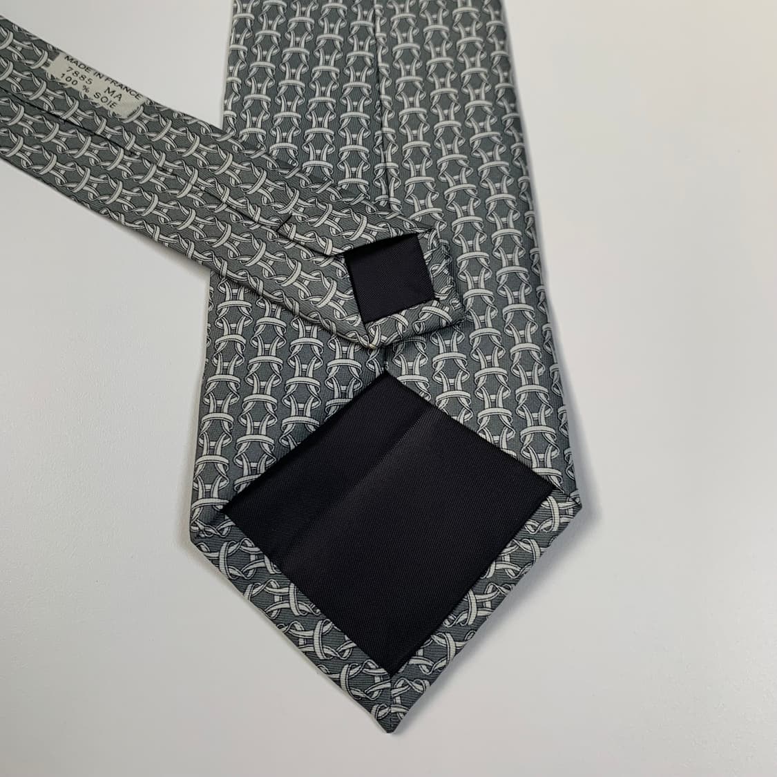 에르메스(HERMES) 명품넥타이 최상급 A+등급 9.3cm 상품이미지6