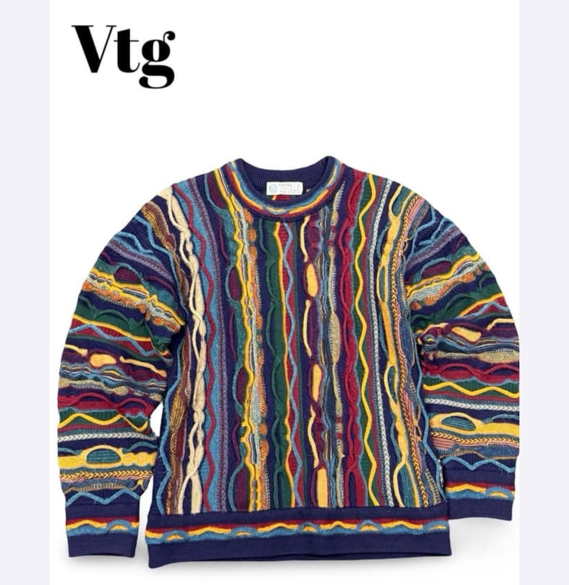 쿠지맛 케이블니트 상품이미지1