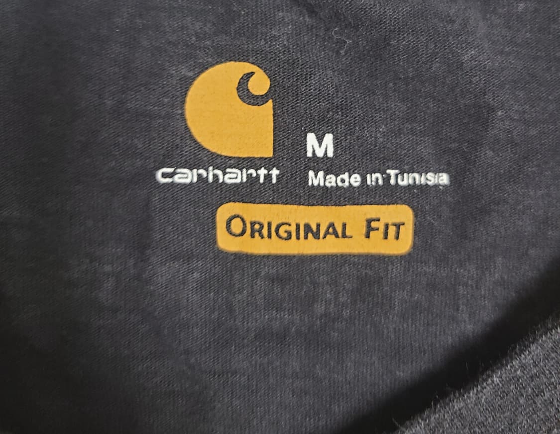 Carhartt 워크웨어 오리지널핏 로고 반팔티 상품이미지4