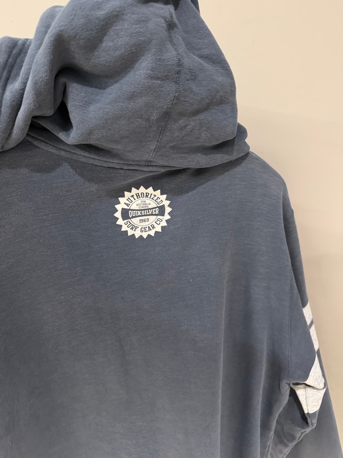 Quiksilver logo oversized hood zip-up 상품이미지10